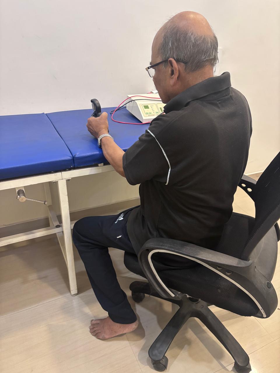 Physiotherapy session at Ace Physiotherapy Clinic